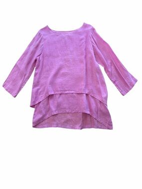 Crown Linen Designs Audrey 3/4 Sleeve Top
